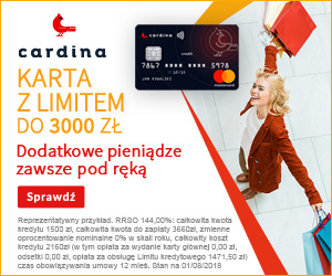Cardina - karta pożyczkowa