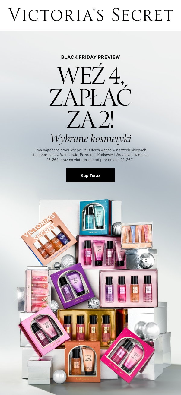 Kup wody perfumowane, mgiełki, balsamy i zestawy prezentowe w niższych cenach!