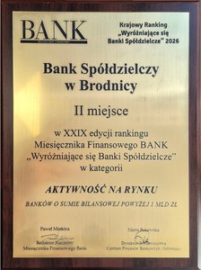 2_Krajowy Ranking Wyrózniające się Banki Spółdzielcze 2026