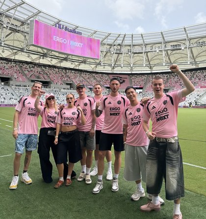 influencerzy na stadionie inter miami