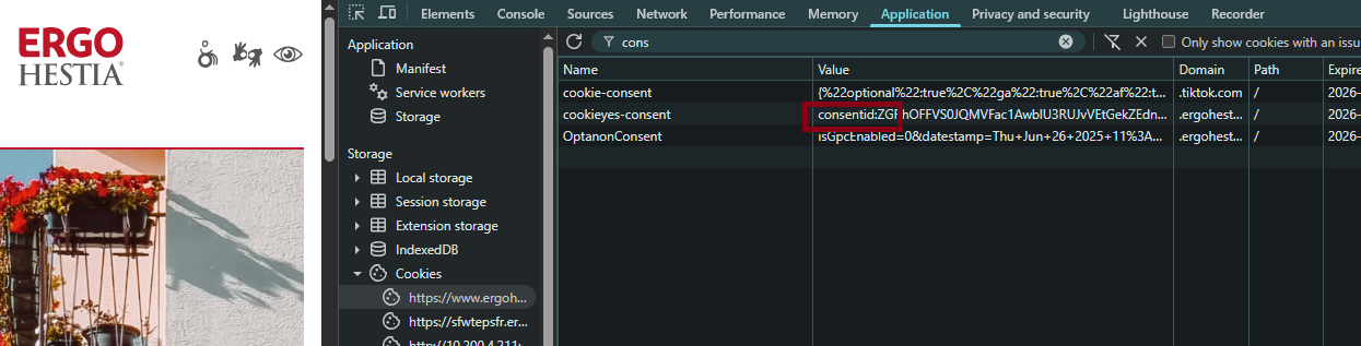 Consent ID Chrome