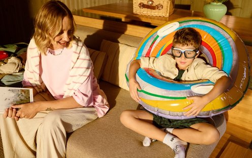 Rodzina podczas wizyty w przychodni