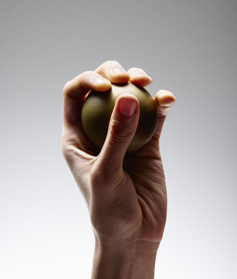 ręka rehabilitowanego pacjenta