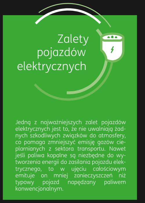 zalety pojazdów