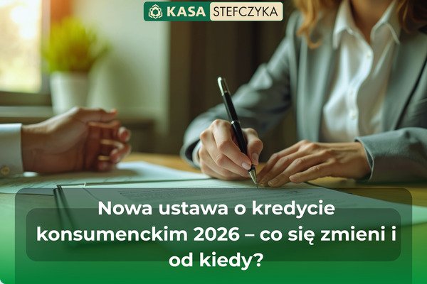Kobieta podpisujaca umowę kredytową - nowa ustawa o kredycie konsumenckim 2026.Blog