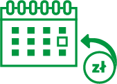 FIT ikona kalendarz ustalenie dnia spłaty