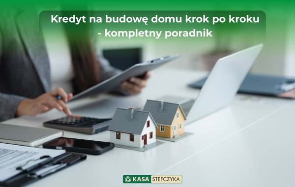 Planowanie finansowania i kosztów budowy domu przy biurku z modelami domów.Blog