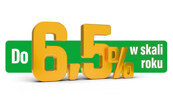 Lokata na start nawet do 6,5%