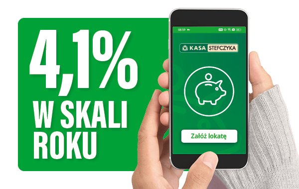 Baner dla lokata mobilna na nowe środki.